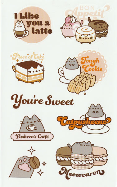 Pusheen Stickers - Meowcaron