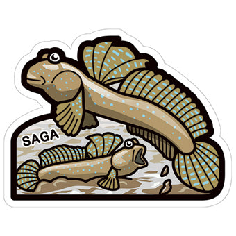 Japan Gotochi (Saga) Postcard - Mudskippers *Limited Edition*