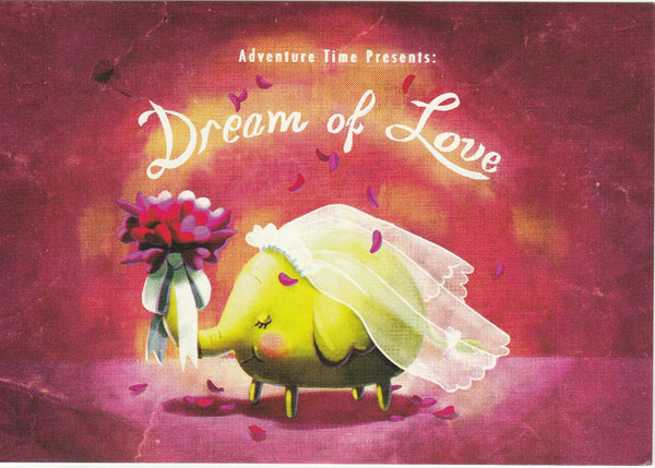 Adventure Time Postcard - Fiona & Cake (Moon)