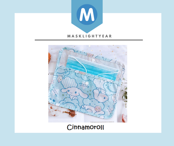 [FREE with USD30 purchase!] Mask Pouch - Sanrio Cinnamoroll