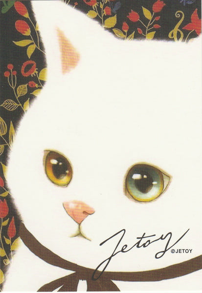 Jetoy Choo Choo Cat Postcard - A22