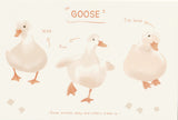 World of Animals Series - Goose postcard