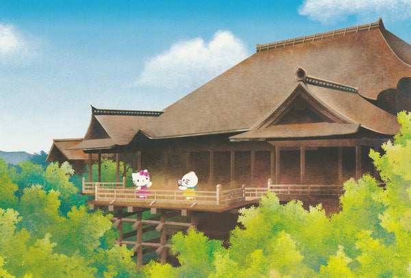 Japan Sanrio - Hello Kitty Travels to Kyoto's Kiyomizudera Temple