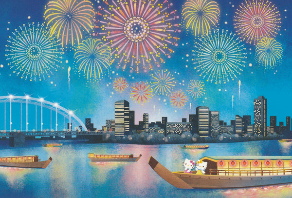 Japan Sanrio - Hello Kitty Travel to Fireworks Display