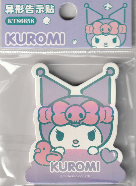 [FREE with USD30 purchase!] Sanrio Kuromi Mini Notepad