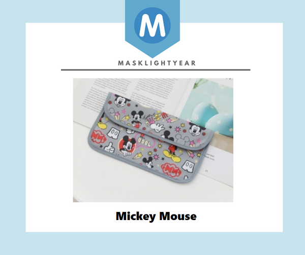 [FREE with USD30 purchase!] Mask Pouch - Disney Mickey Mouse