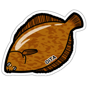 Japan Gotochi (Oita) Postcard - Castle flatfish