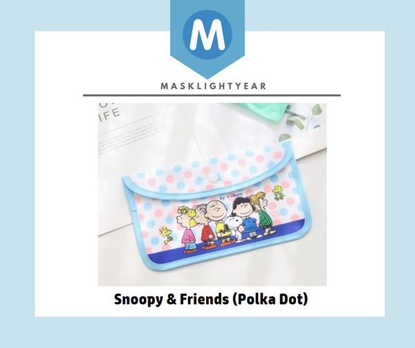 [FREE with USD30 purchase!] Mask Pouch - Snoopy