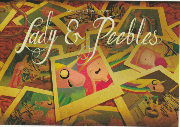 Adventure Time Postcard - Lady & Peebles