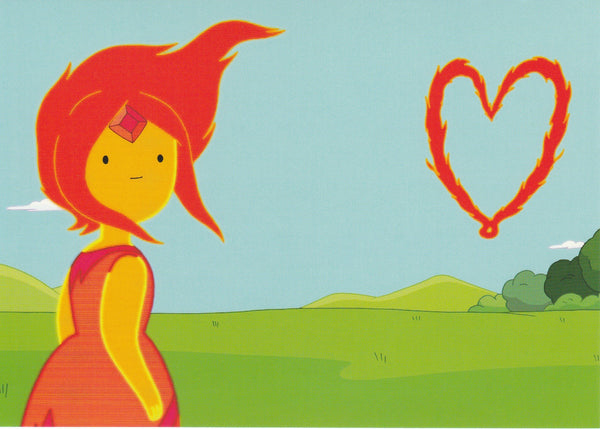 Adventure Time Postcard - Flame Princess