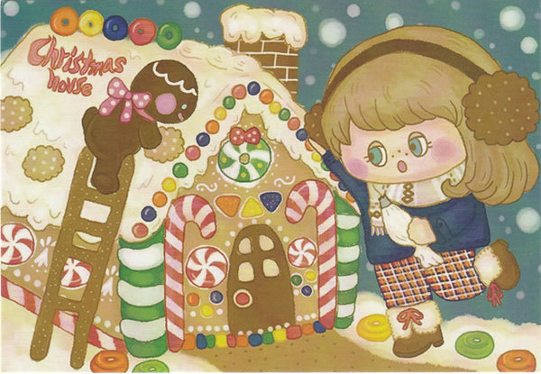 Merry Christmas Postcard - AG02