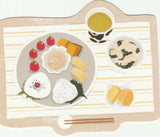 Japanese Bento Lunch Boxes Mini Postcard (BB13)