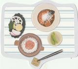 Japanese Bento Lunch Boxes Mini Postcard (BB25)