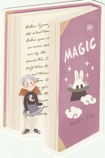 Bookmark Girl Series 01 - Magic Book