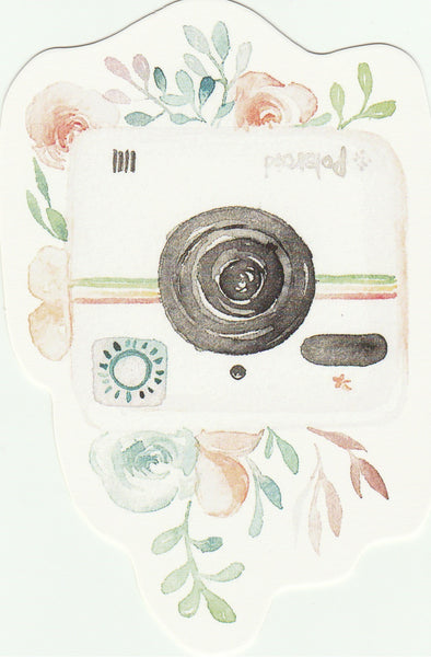 Camera Illustration Collection Mini Postcard (XJ11)