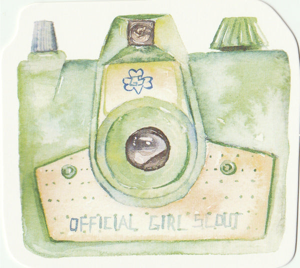 Camera Illustration Collection Mini Postcard (XJ17)