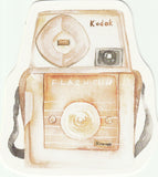 Camera Illustration Collection Mini Postcard (XJ18)