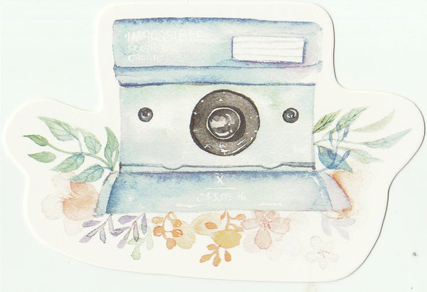 Camera Illustration Collection Mini Postcard (XJ01)