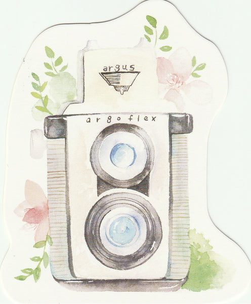 Camera Illustration Collection Mini Postcard (XJ21)