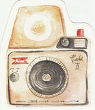 Camera Illustration Collection Mini Postcard (XJ29)