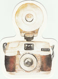 Camera Illustration Collection Mini Postcard (XJ05)