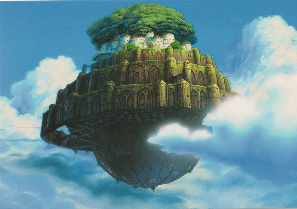 Studio Ghibli - Castle in the Sky Postcard (1/5)