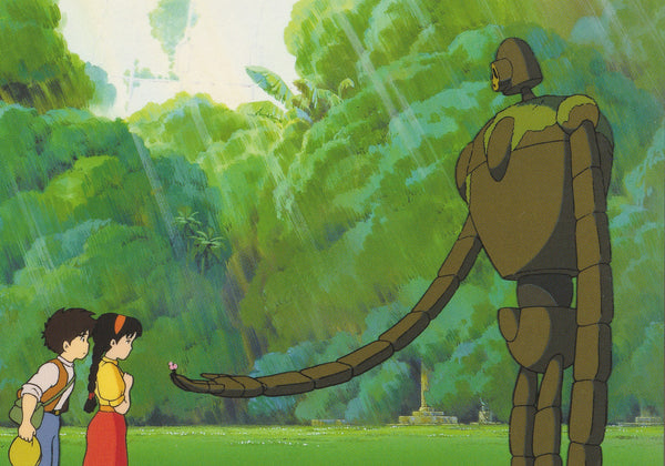 Studio Ghibli - Castle in the Sky Postcard (4/5)