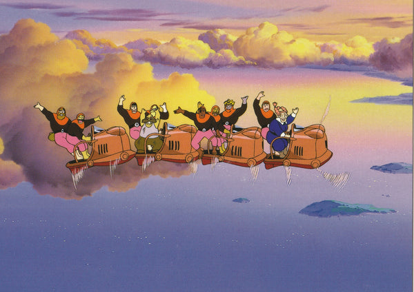 Studio Ghibli - Castle in the Sky Postcard (5/5)