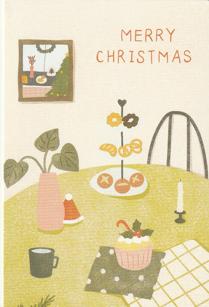 Christmas Wishes Postcard CW04 - Christmas Lunch