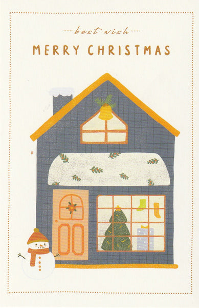 Christmas Wishes Postcard CW09 - Cozy Home