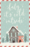 Christmas Animals Postcard - Baby It's Cold Outside