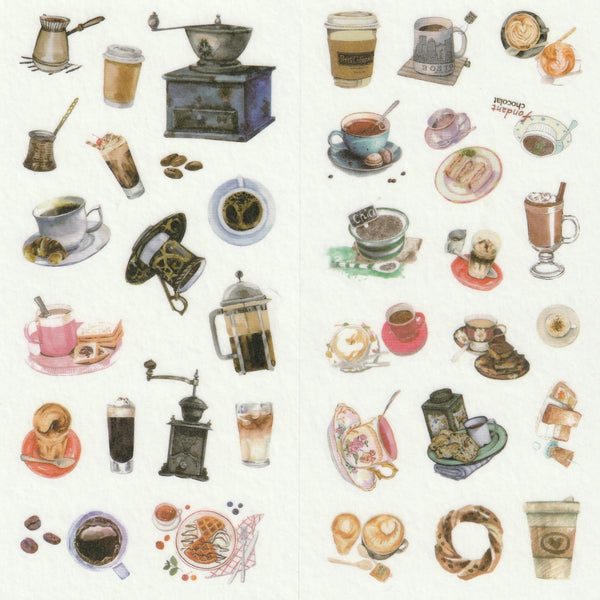 [FREE with US$10 purchase!] Food Series - Coffee & Tea Set B