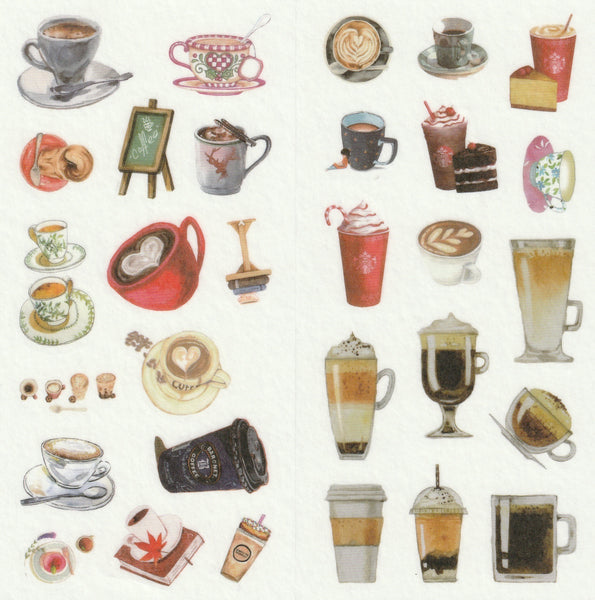 [FREE with US$10 purchase!] Food Series - Coffee & Tea Set C