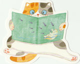 Kitty Cats in the Backyard - Cartoon Postcard (BC28)