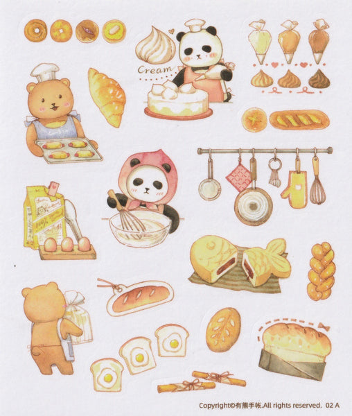 Ever & Ein Sticker Set - Sweets Time (2A)