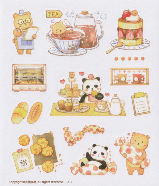 Ever & Ein Sticker Set - Sweets Time (2B)