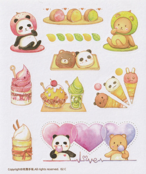 Ever & Ein Sticker Set - Sweets Time (2C)