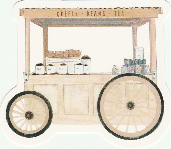 Food Trucks Postcard Collection - Coffee Beans Tea