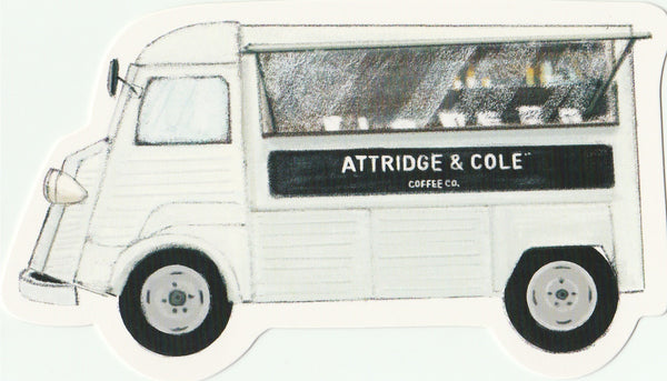 Food Trucks Postcard Collection - Attridge & Cole Coffee Co