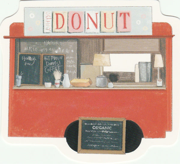 Food Trucks Postcard Collection - Donuts