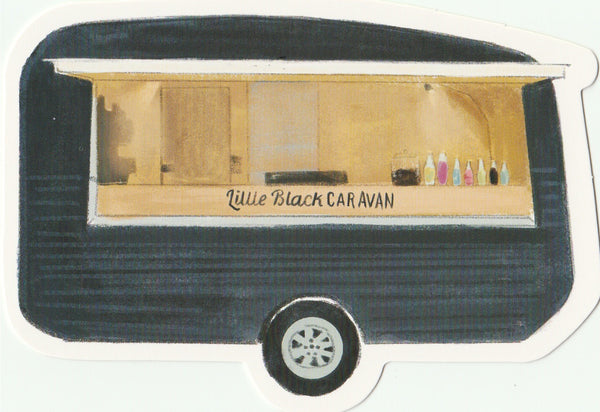 Food Trucks Postcard Collection - Lillie Black Caravan