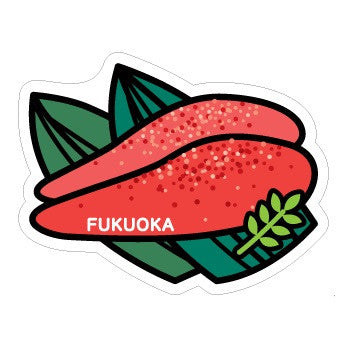 Japan Gotochi (Fukuoka) Postcard - Mentaiko Fish Roe