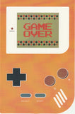Gameboy Console Postcard - Game Over