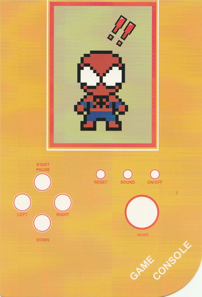 Gameboy Console Postcard - Spider Man