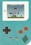 Gameboy Console Postcard - Mario Brothers (Green)