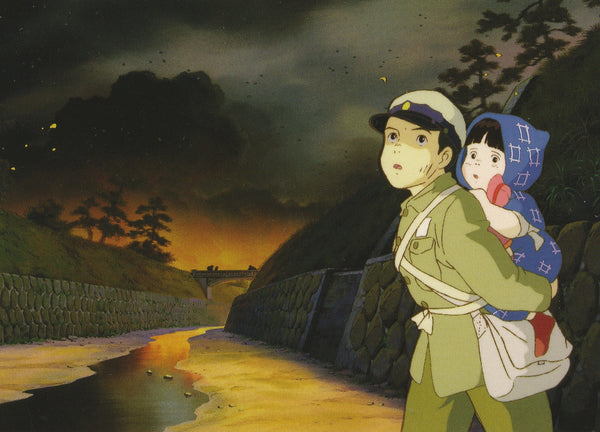 Studio Ghibli - Grave of the Fireflies Postcard (1/4)
