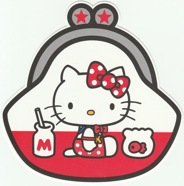 Sanrio Hello Kitty Go Around Postcard (KT06) - Coin Purse