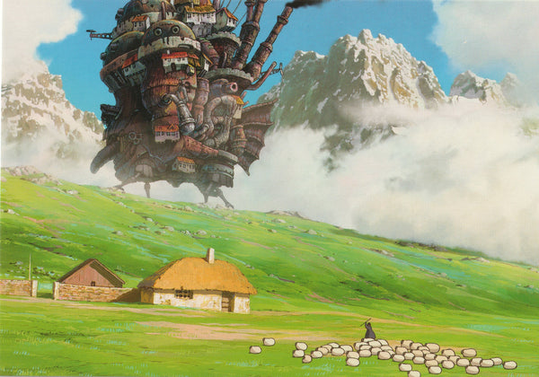 Studio Ghibli - Howl's Moving Castle Postcard (1/7) – Happypostcrossingshop