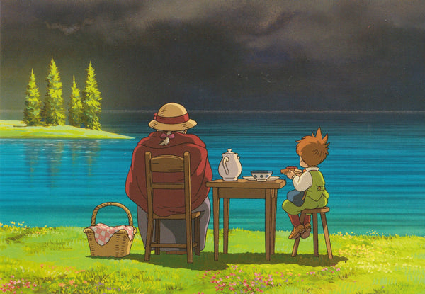 Studio Ghibli - Howl's Moving Castle Postcard (4/7)