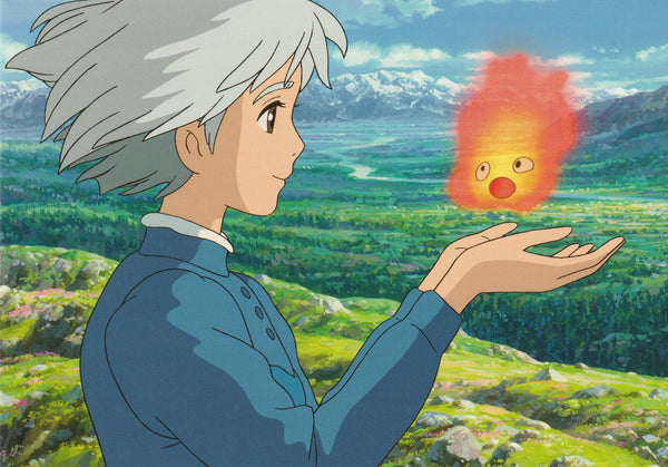 Studio Ghibli - Howl's Moving Castle Postcard (5/7)